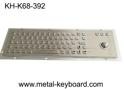 China Vandalismus-industrielles Computer-Tastatur-Metall mit Platten-Berg-Rollkugel zu verkaufen