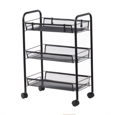 China None floor-standing multi-layer Installation-free storage multifunctional kitchen shelf rack for sale