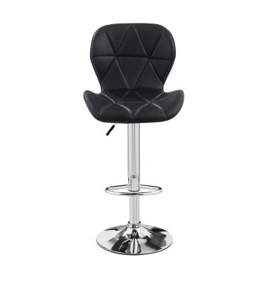 China Modern High quality Breakfast Bar Stools Upholstered PU Leather Seat Bar Stool for Counter Kitchen Bar for sale