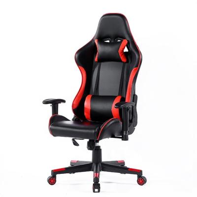 China Adjustable (height) High Quality Ergonomic Silla Gamer Luxury Swivel Pu leather Racing Home Gaming Chair for sale