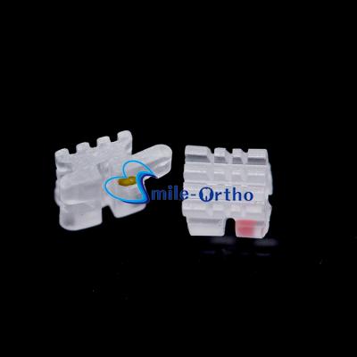 China Orthodontics Dental Orthodontic Bracket With Ceramic Material Roth Bracket for sale