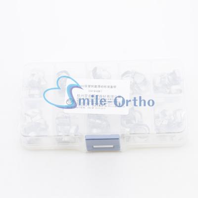 China Orthodontics Smile Bands Cola Dental Orthodontic Molar Band With Buccal Tube Triple Prewelded for sale