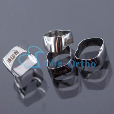 China Orthodontics smile orthodontic molar band of plain dental 1st molar bands for sale