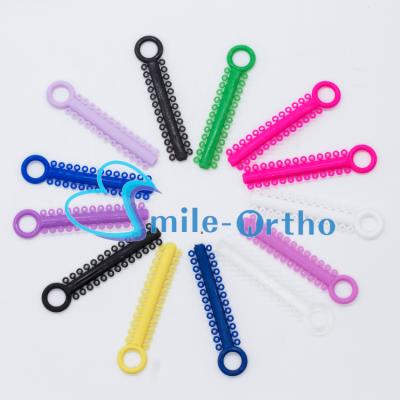 China Orthodontics oodontologia dental orthodontic materials ring ligature elastic tie for sale