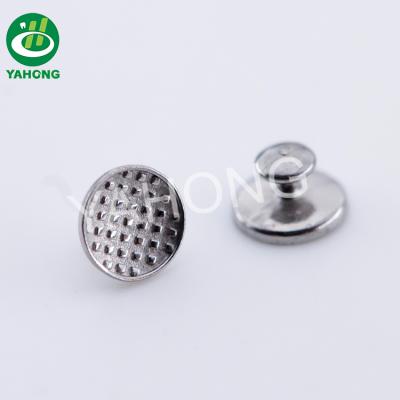 China Orthodontic Braces Inside Oral Cavity Bondable Rectangular Lingual Button for sale