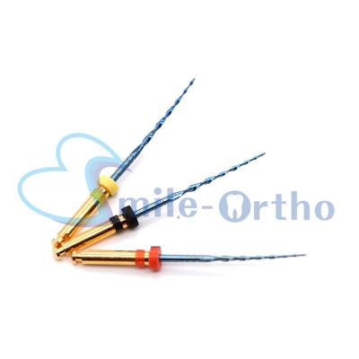 China Dental Metal Heat Activation Wave One File Root Canal Files for sale