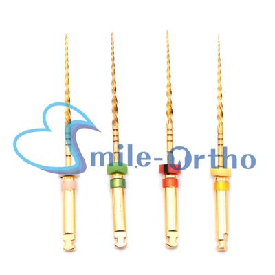 China Gold Metal Heat Activation Wave One File Root Canal Endo File for sale