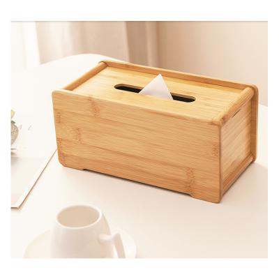 China Fashion Modern Handmade Originals Wooden Tissue Box for sale