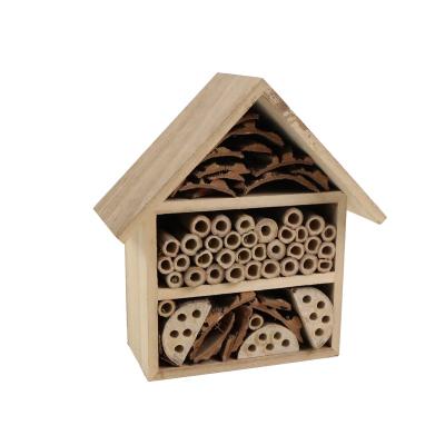 China Nature Nature Wood For Insect House Environmental Bee House Without Paint for sale