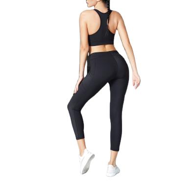 China 2021Tiktok Breathable Women's Activewear 2pcs Seamless Yoga Sportswear Gym Fitness Sets Workout Clothing for sale