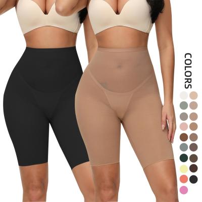 China DREAM LUNA Butt Lifter High Waist Panties Antibacterial Tummy Control Shorts Women Seamless Mesh Pantyhose Body Waist Trainer Shaper Shapewear for sale