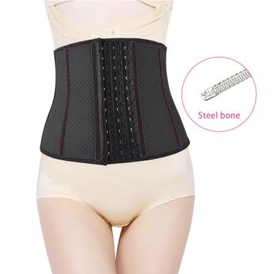 China LUNA New Custom Long Elastic DREAM Exercise Fitness Waist Trainer Adjustable Stomach Trainer Antibacterial Women Waist Trainer Fat Burning for sale