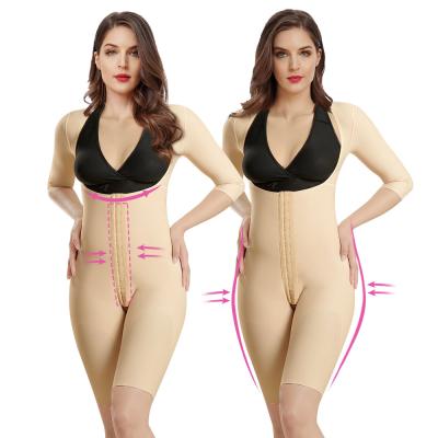 China LUNA DREAM Shaper Surgical Garment High Compression Corset Postpartum Shapewear Tummy Control Fajas Mail Antibacterial Colombian Surgery Body Shaper for sale