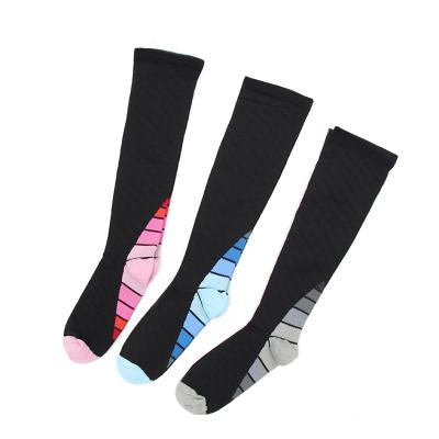 China Breathable In Breathable Wholesale Unisex Men's Knee High Basketball Thick Colorful Running Football Soccer Socks for sale