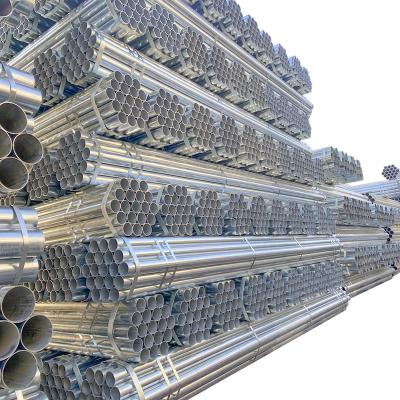 China liquid pipe chinese supplier standard size BS 1387 galvanized steel iron gi pipe price for sale for sale