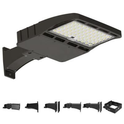 China High Efficiency> 140LM/W Outdoor Photocell 150W LED Shoe Box Parking Lot Light Power Solar Led Street Light for sale