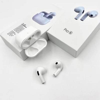 China Battery Show Pro 6 Hot Sale Tws In-Ear BT Earbuds Gen3 Stereo Invisible Wireless Earphone Mini Earbud Headset Pk Pro 5 Pro 4 for sale