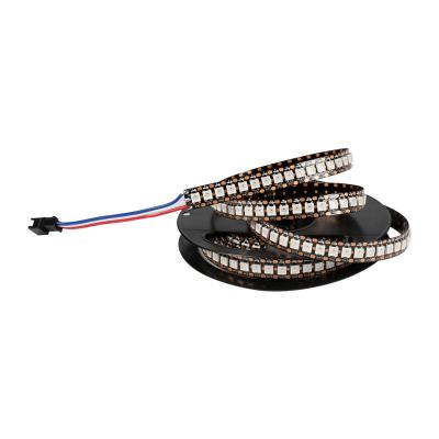 China Warehouse factory cheap price 2 year warranty IP20 flexible pixels lights led strip ws2812b 144pixels for sale