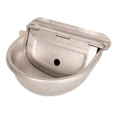 China Dairy Farm Food Grade 304 Stainless Steel Material 4Liter Cow/Pig Trough/Cattle Drinking Water With Float Valve for sale