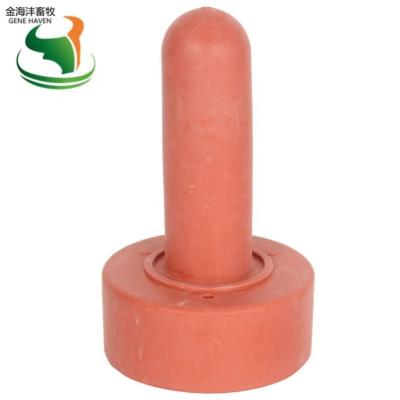 China JHF-MP73 Farms Calf Bottle Nipple Natural Rubber Red Teat For Cow for sale