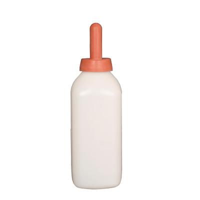 China Farms Longitudinal 2L Calf Feeding Bottle Without Handle Cow Feeding Milk Bottle for sale