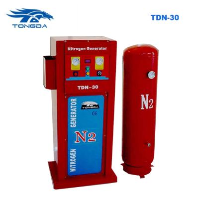 China Nitrogen Tongda Gas N2 Nitrogen Generator Machine TDN 30 Suitable For Repair Tire for sale