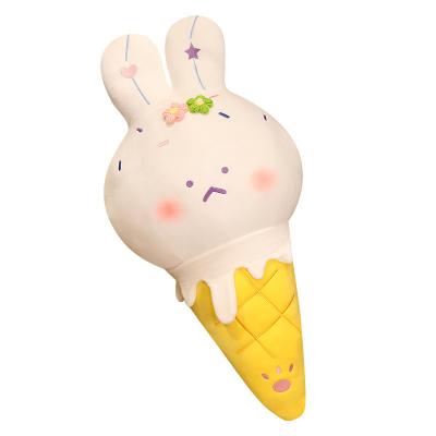 China Plush Stuffed Animal Gifts for Girl Anime Stuffed Food Toy Pillows Rabbit Plush Ice Cream for sale