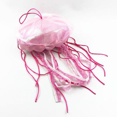 China Plush Souvenir Gift Best Selling Realistic Pink Jellyfish Toy Plush Toy for sale