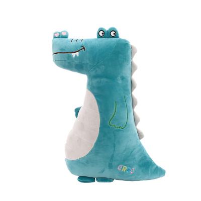 China Plush 40cm Low MOQ Super Soft Stuffed Animal Pillow High Quality Soft Stuffed Toy Crocodile for sale