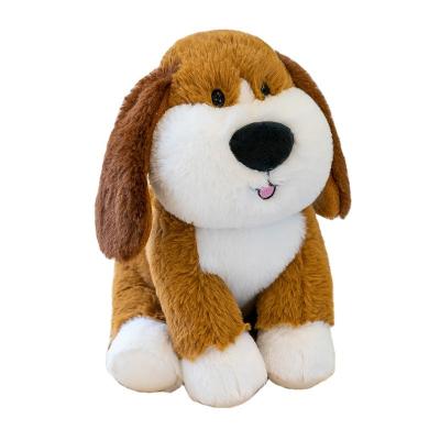 China Soft Plush Disc Stuffed Dog Plush Toy Christmas Gifts 22cm Custom Plush Toy Beagle Dog for sale