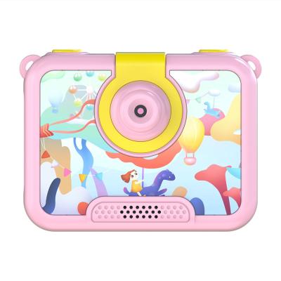 China video filter & Photo frames digital camera for kids video camera for kids gift front and rear shooting camera for sale