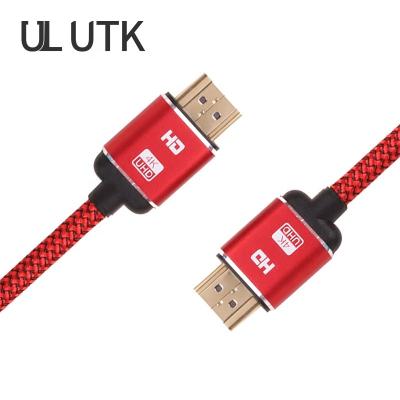 China Camera HDMI Cable 2.0 High Speed ​​Gold Plated Braided Lead 4K HDMI Cable 3 Meters for sale