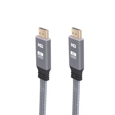 China High Quality Braided 4K@60Hz COMPUTER HDMI Male To Male HDMI Flat Cable For HDTV Projector for sale