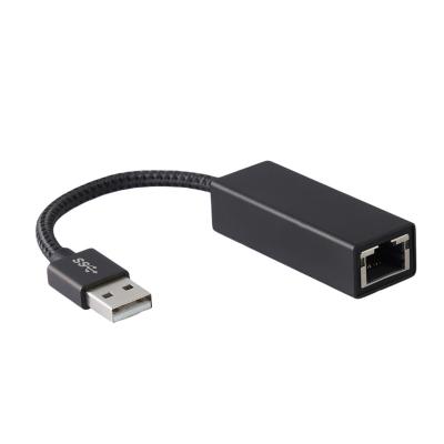 China Desktop USB to RJ45 Network Cable USB3.0 RJ45 Lan Network Supplement Extension Adapter Cable for sale