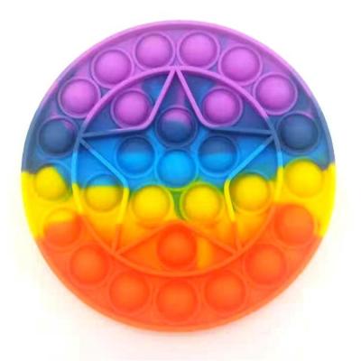 China Eco-Friendly Push It Bubbling Busy Person Toys For Autism Children Anti-stress Relief Sensory Toys for sale