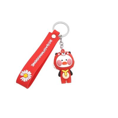 China Durable Custom Silicone 3D PVC Pendant Sneaker Rubber Key Chain for sale