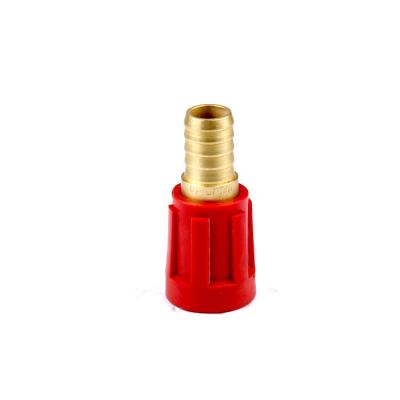 China Aluminum /brass/Plastic Durable Using Low Price DN65 Plastic And Brass Fire Hose Types Of Nozzle for sale