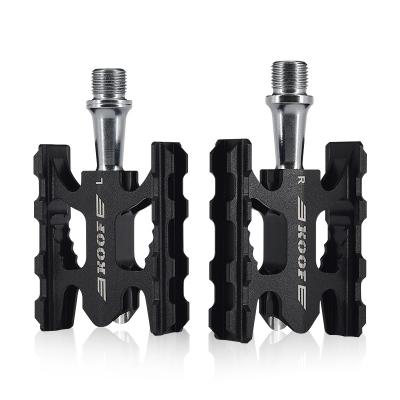 China Small Durable Waterproof Ultralight Aluminum CNC Bearing MTB Road Bike Bicycle Accessories Pedal Bicycle Parts Bicycle Flat Pedal for sale