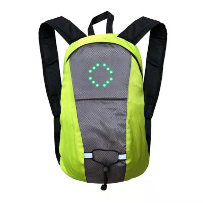 China Small Sports Bag Outdoor Sports Travel Camping Cycling OEM Customized LOGO Backpack With Remote Control Flashing MIK-CY-ZM01 for sale