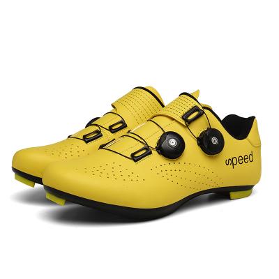 China Custom PVC Road Cycling MTB Shoes Exercise Indoor Climbing Cycling Shoes with 2 Quickly Turn Buckle, SPD System for sale