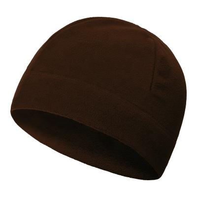 China COMMON Winter Polyester Fleece Man Hat Thermal Soft Sports Covers 2021 Cycling Hats Climbing Warm Headwear for sale