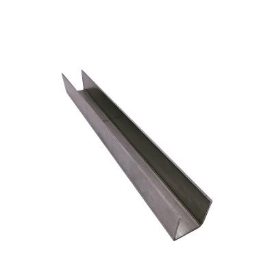 China Good Construction Quality Customized Strut Matching Stainless Steel U Channel Profile for sale