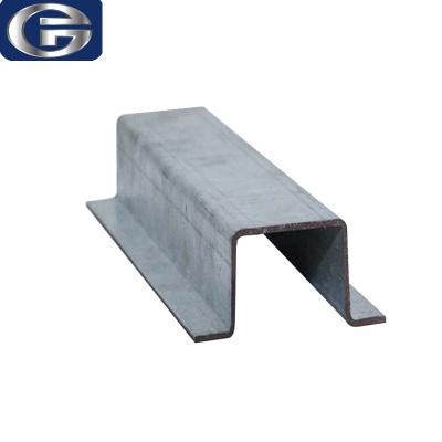 China Industrial Galvanized Steel Frame Cap Channel Roofing Frame Cap Purlin for sale