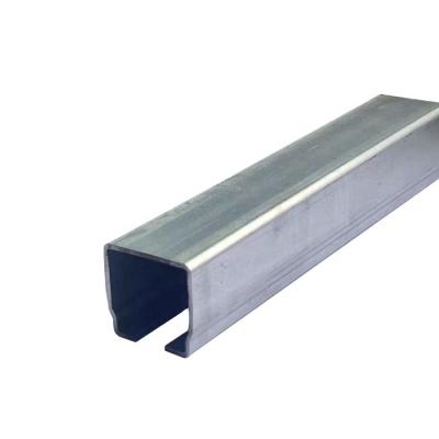 China Professional Manufacturer Power Track Rail Industry Guide Rails Galvanized Steel Profile C U Channel OEM for sale