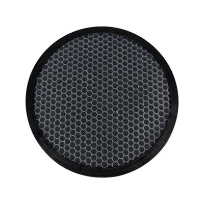 China Car Customized Pm2.5 Activated Hepa Filters Round Carbon Filter Honeycomb Active Carbon Air Cleaner Sheet For Ventilation System for sale