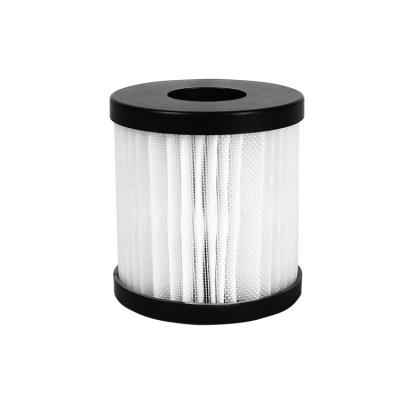 China Car Customized Small Size Round Carbon Hepa Air Filter Replacement Cartridge for sale