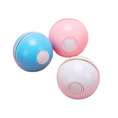 China Viable Factory Direct Wholesale Smart Electric Teasing Cat Toys Ball With Feather for sale