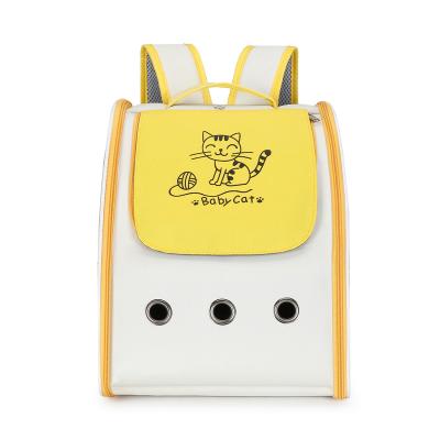 China Best Selling Viable Outside Cat Backpack Pet Go Out Breathable Portable Bag for sale