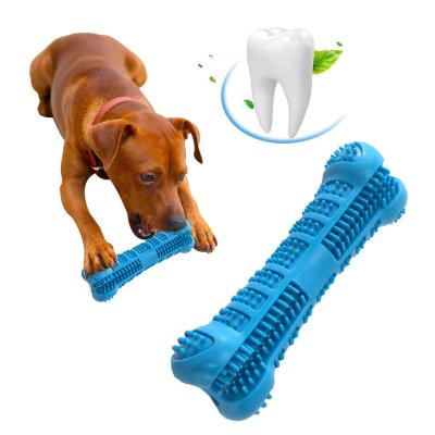 China Wholesale Viable Dog Tooth Bite Strength Training Stick Cat Mouth Cleaning Chewing Molar Rod Pet Teether Toy for sale