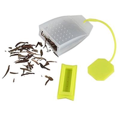 China Viable Manufacture BPA Free Silicone China Loose Leaf Tea Infuser Individual Portable Tasting Bag for sale